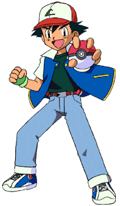 Ash Ketcum from Pokemon